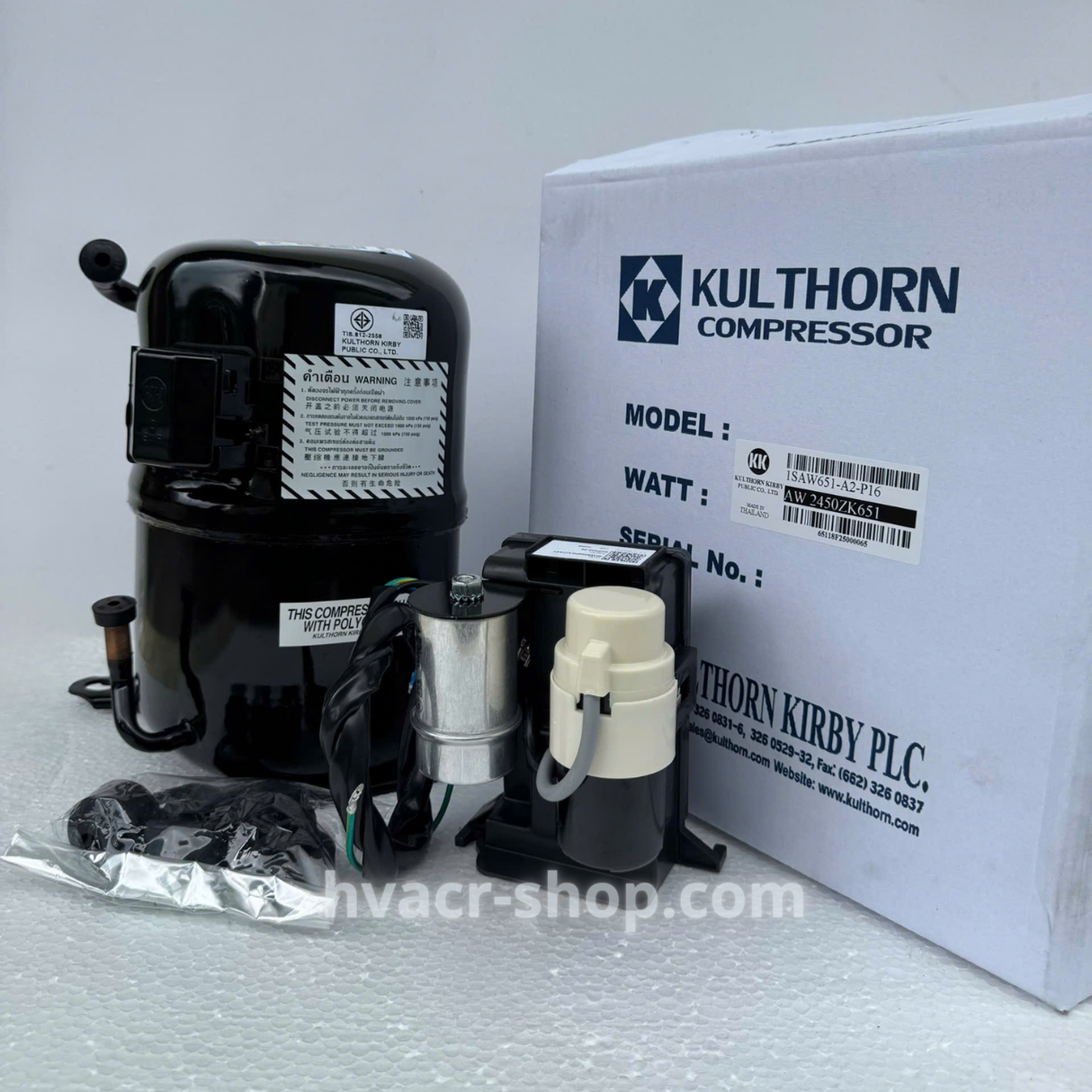 Máy nén KULTHORN AW2450ZK, 1.5Hp, R404A