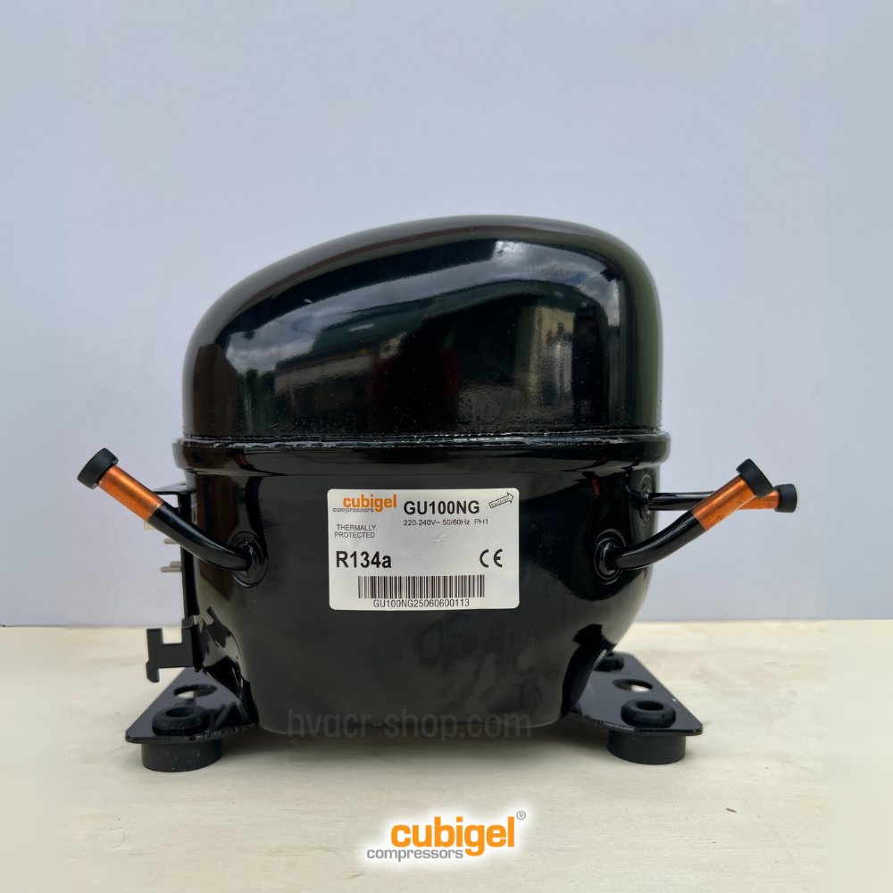 Máy nén Cubigel GU100NG, 1/3Hp, R134a