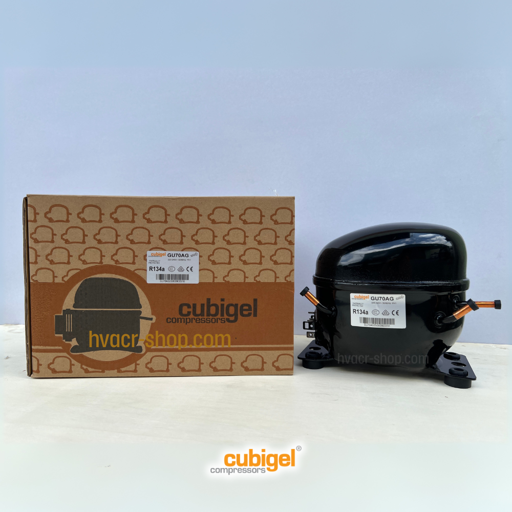 Máy nén Cubigel GU70AG, 1/5Hp, R134a