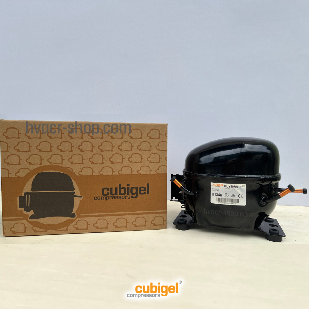 Máy nén Cubigel GUY90RA, 1/3Hp, R134a, HMBP
