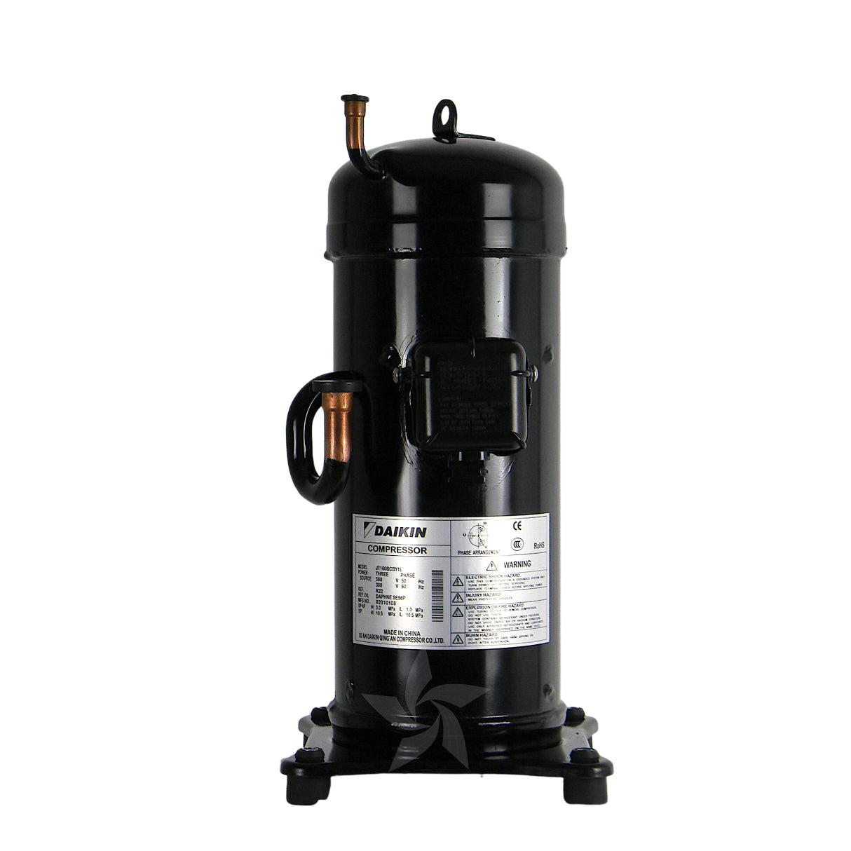 Máy nén lạnh DAIKIN, model JT160BCBY1L, 5Hp, Gas R22, điện 3 Pha