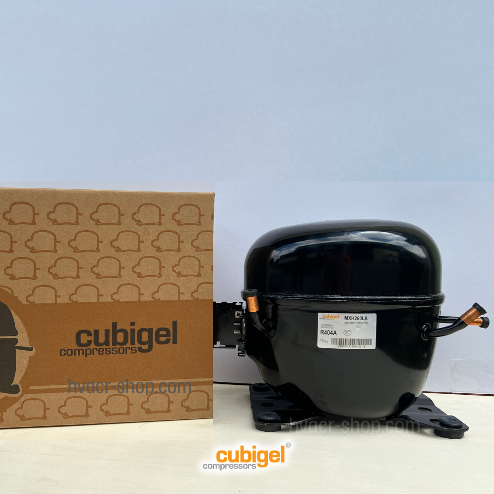 Máy nén Cubigel MXH260LA, 1.3Hp, R404A, LBP