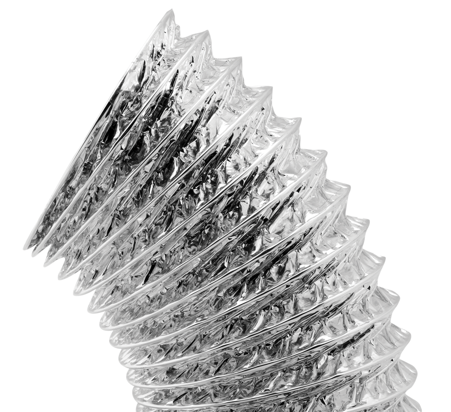 Ống gió mềm DAEHAN, không bảo ôn, 2 lớp, loại A