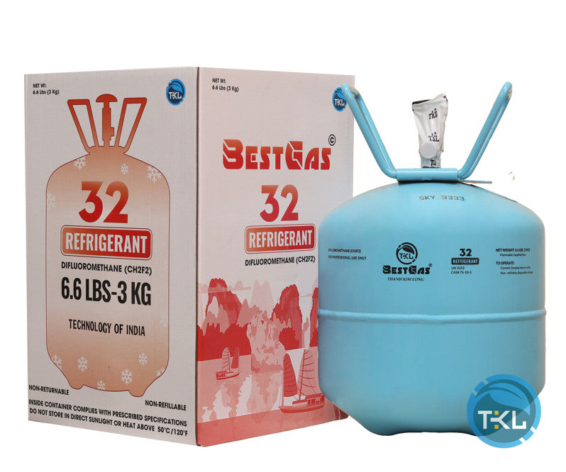 Gas lạnh BestGas R32 (Bình 3Kg) Thanh Kim Long