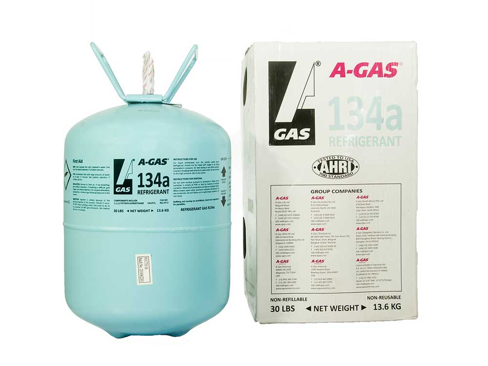 Vgas R134a Gas lạnh A-gas R134A (Bình 13.6Kg), chính hãng – HVACR-SHOP.COM