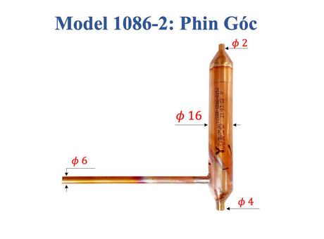 Phin lọc tủ lạnh Yneco, bộ lọc sấy cao cấp dùng cho tủ lạnh, tủ mát, tủ đông