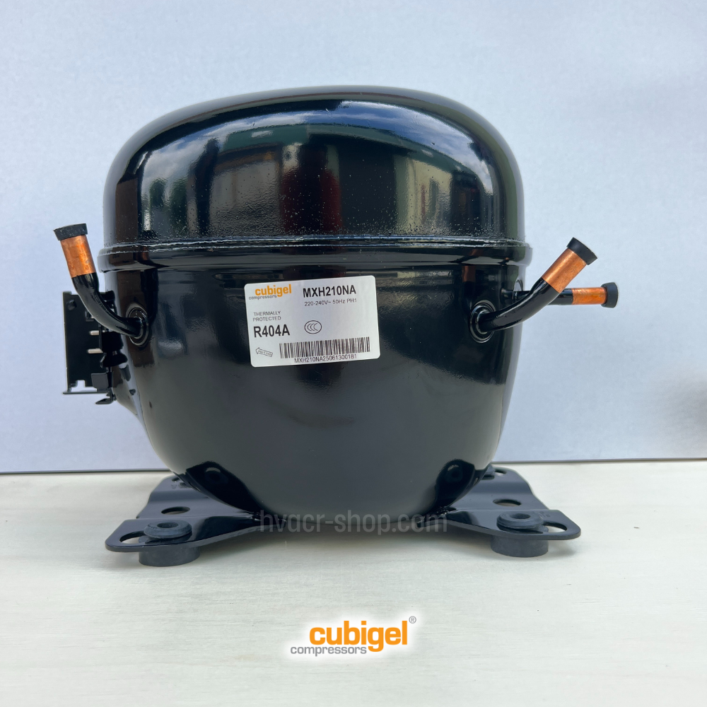 Máy nén Cubigel MXH210NA, 1Hp, R404A, LMBP