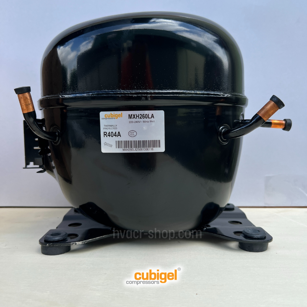 Máy nén Cubigel MXH260LA, 1.3Hp, R404A, LBP