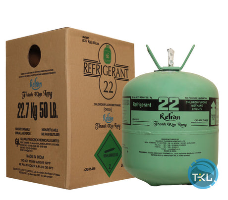 Gas lạnh Refron R22 (Bình 13.6Kg và 22.7Kg)