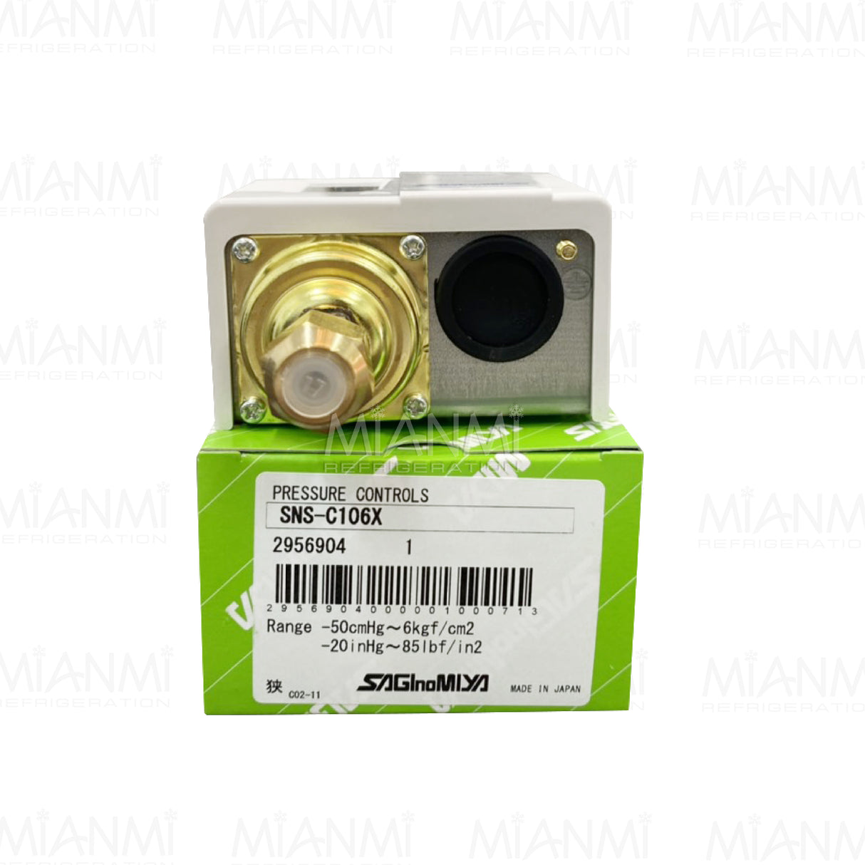 Công tắc áp suất đơn Saginomiya SNS-C106X